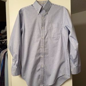 Ralph Lauren 100% Cotton Oxford Button-down Collar Dress Shirt - Blue